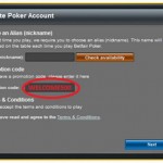 BetFair poker bonus kod - instrukcije