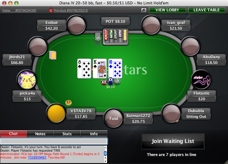 pokerstars no download